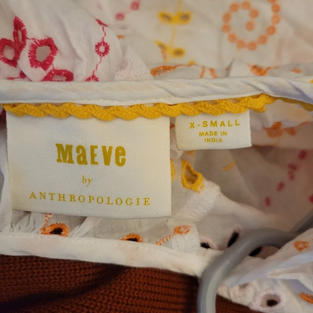 Anthropologie Maeve Top Size XS